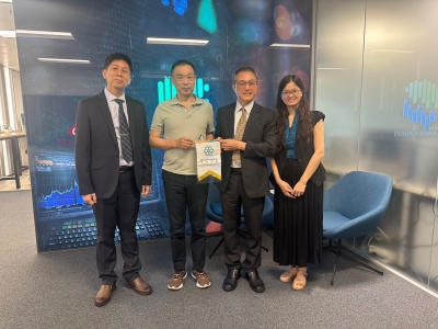 拜訪EQUIS Advisor香港城市大學嚴厚民院長