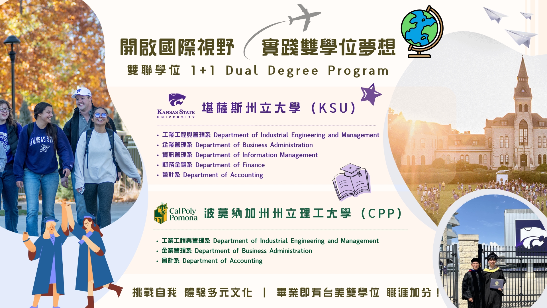 雙聯學位 1+1 Dual Degree Program
