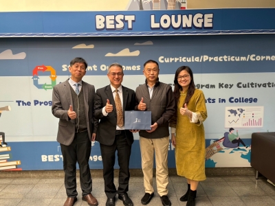 EQUIS Advisor 香港城市大學嚴厚民教授來訪